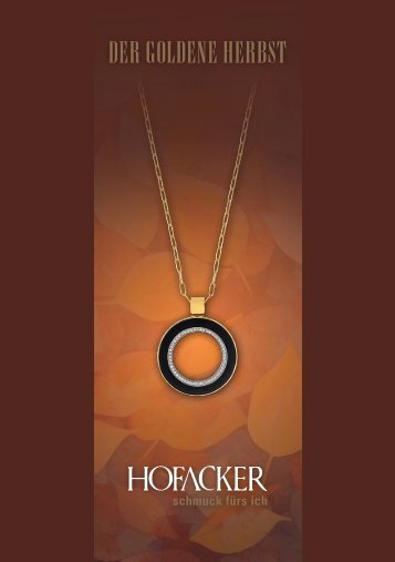 Goldschmiede Hofacker - Broschüre Herbst 2024