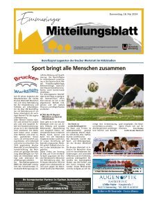 Emmeringer Gemeindeblatt | Mai 2024