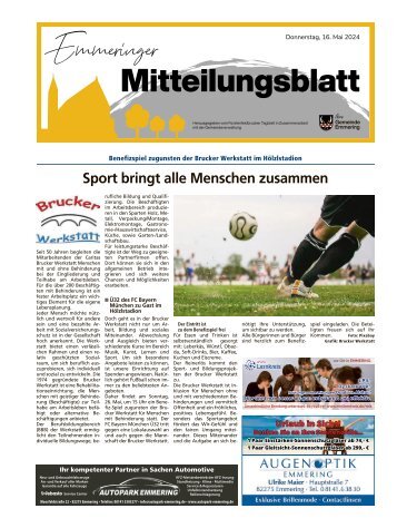 Emmeringer Gemeindeblatt | Mai 2024