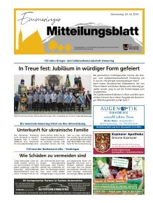 Emmeringer Gemeindeblatt | Juli 2024