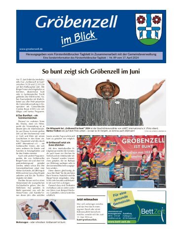 Gröbenzell im Blick | April 2024