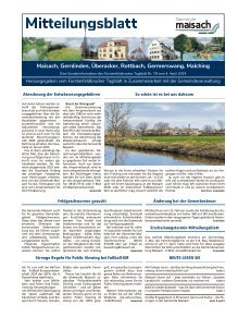 Mitteilungsblatt Maisach | April 2024