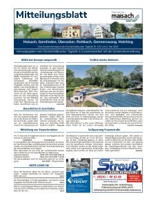 Mitteilungsblatt Maisach | Mai 2024