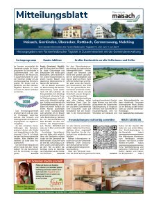 Mitteilungsblatt Maisach | Juli 2024