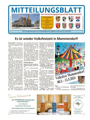 Mitteilungsblatt Mammendorf | April 2024