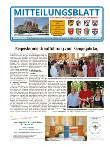 Mitteilungsblatt Mammendorf | Mai 2024