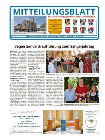 Mitteilungsblatt Mammendorf | Mai 2024