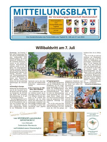 Mitteilungsblatt Mammendorf | Juni 2024