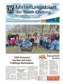 Mitteilungsblatt der Stadt Olching | April 2024