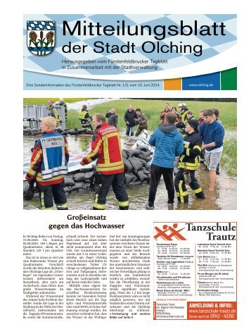 Mitteilungsblatt der Stadt Olching | Juni 2024
