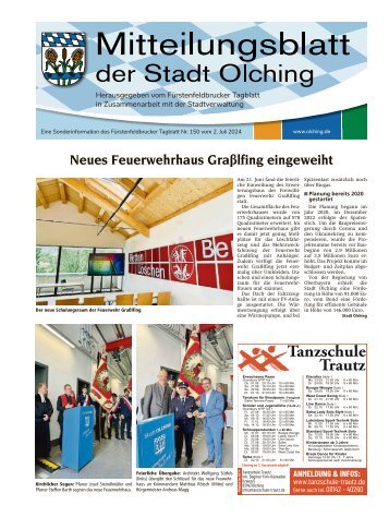 Mitteilungsblatt der Stadt Olching | Juli 2024