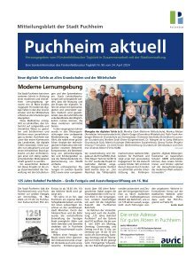 Mitteilungsblatt der Stadt Puchheim | April 2024