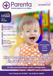 September 2024 Parenta Early Years Magazine