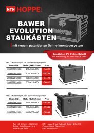 Sonderflyer - Bawer Evolution Staukästen