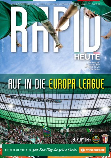 Rapid HEUTE: SK Rapid vs. SC Braga 