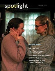 AACT Spotlight Fall 24