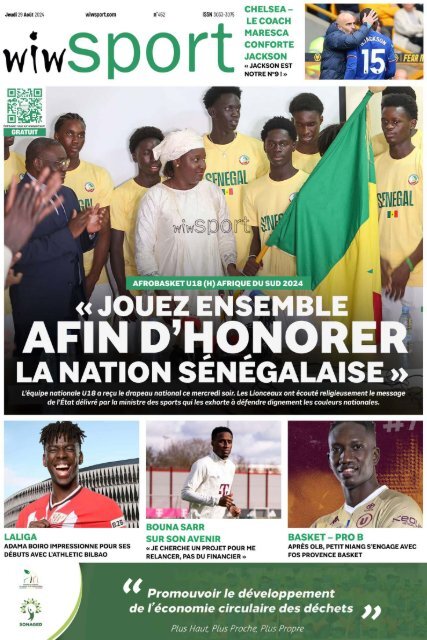 Journal wiwsport n451 - 29 août 2024
