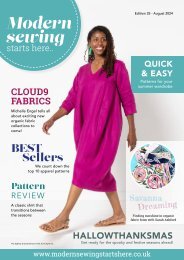 Modern Sewing Starts Here Edition 35