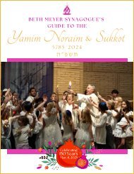 2024 Guide to the High Holy Days and Sukkot