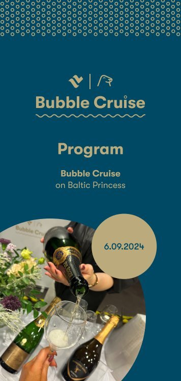 Bubble Cruise 2024 program