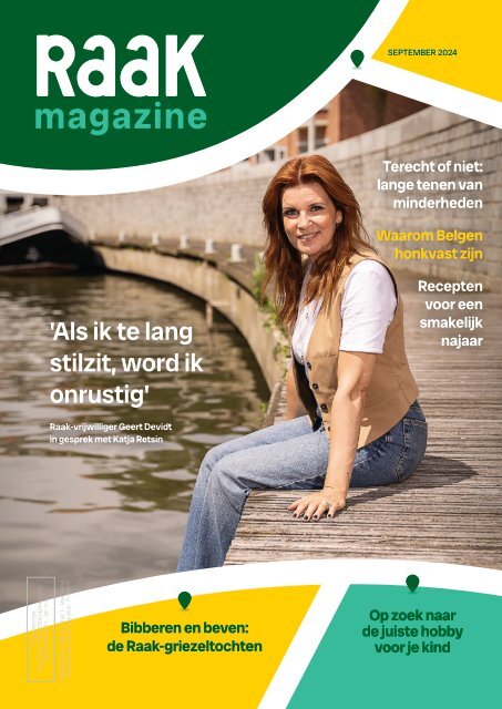 Preview Raak Magazine september 2024