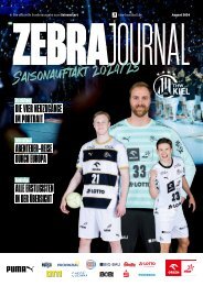 ZEBRA Journal Saisonauftakt 2024/2025