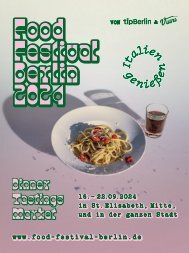 Food Festival Berlin 2024 Programmheft