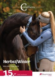 Hauptner Pferd - Covalliero Herbst/Winter Kollektion 2024
