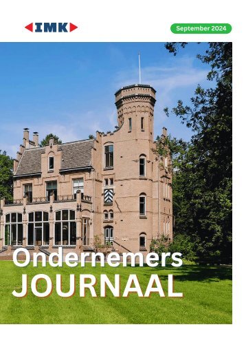 IMK Ondernemers JOURNAAL 0924