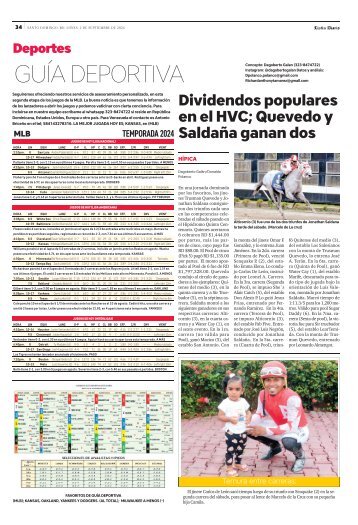 Guía Deportiva 02-09-2024