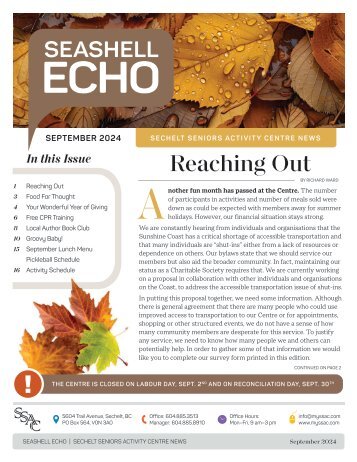 SSAC Echo | September 2024