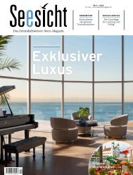 Seesicht - Das Zentralschweizer-Seen-Magazin Nr. 4 - 2024