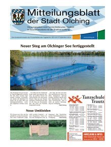 Mitteilungsblatt der Stadt Olching | September 2024