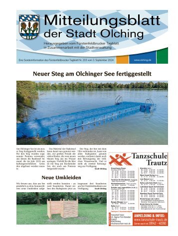 Mitteilungsblatt der Stadt Olching | September 2024