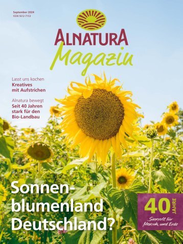 Alnatura Magazin September 2024