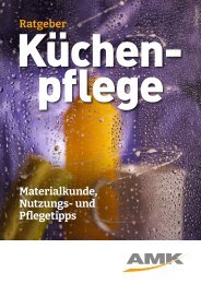 AMK Ratgeber Küchenpflege