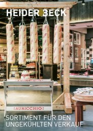 Heiderbeck Katalog Ungekühlter Verkauf 2024