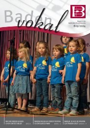 Baden vokal Nr. 08/09 2024