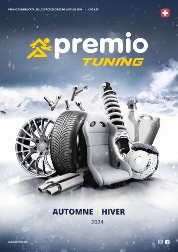 Premio Tuning Suisse Catalogue Automne / Hiver 2024 - francais