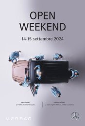 Brochure Open Weekend 14-15 settembre