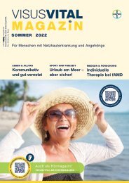 VisusVital Magazin: Sommer 2022