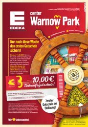 Aktionsangebote Edeka Warnow Park - KW 37