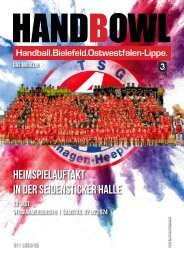 HANDBOWL 01 (TSG vs. VfL Gummersbach II); Saison 24/25