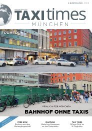 Taxi Times München - 2. Quartal 2024