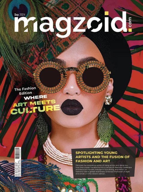 Magzoid Magazine - Luxury Magazine in the Creative Space | September 2024 |
