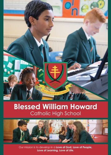 Blessed William Howard Catholic High School - Prospectus 2024-25
