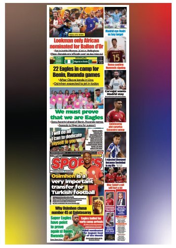 COMPLETE SPORTS - THURSDAY, SEPT 5, 2024