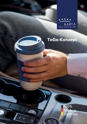 KAHLA Werbemittel - ToGo-Konzept 2024