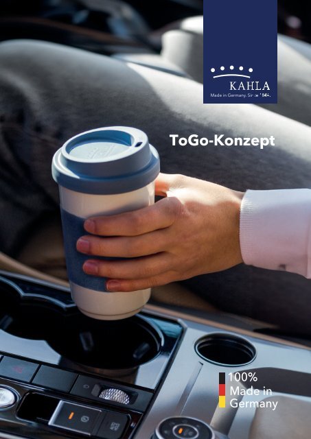 KAHLA Werbemittel - ToGo-Konzept 2024