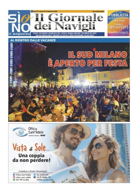 Giornale dei Navigli n. 30 - 6 settembre 2024